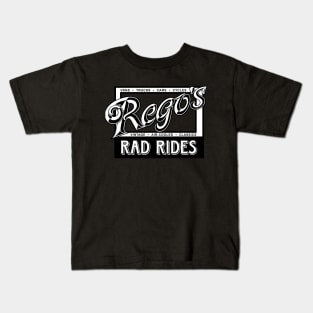 Rego's Rad Rides Kids T-Shirt